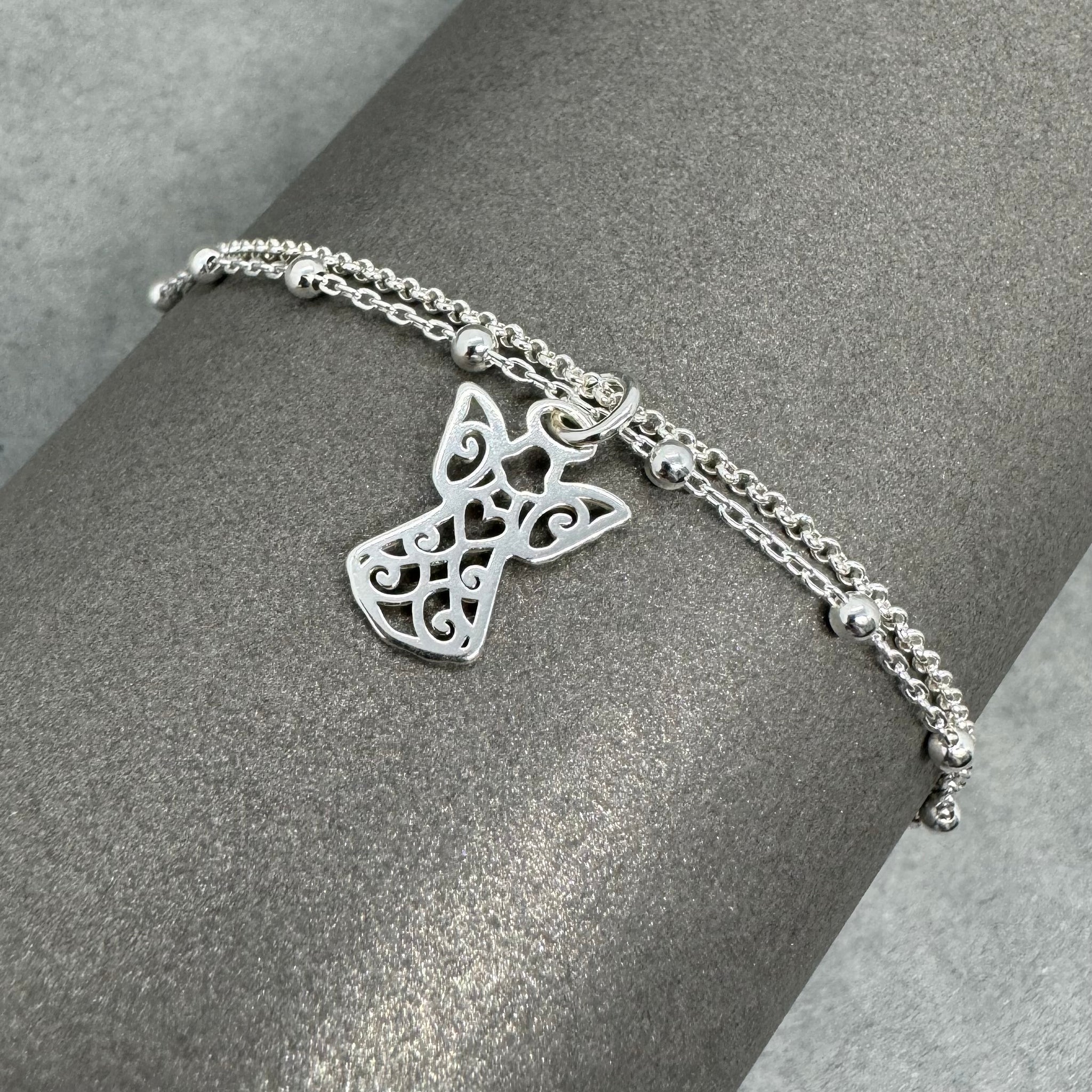 15cm Sterling Zilveren Armband met 3cm Kettelstift 15cm Sterling Zilveren Armband met 3cm Kettelstift
