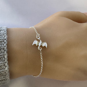 Sterling Silver Dragon Bracelet - JewelleryByZM 