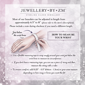 Sterling Silver Baby Feet Bracelet | Adjustable Anklet - JewelleryByZM 