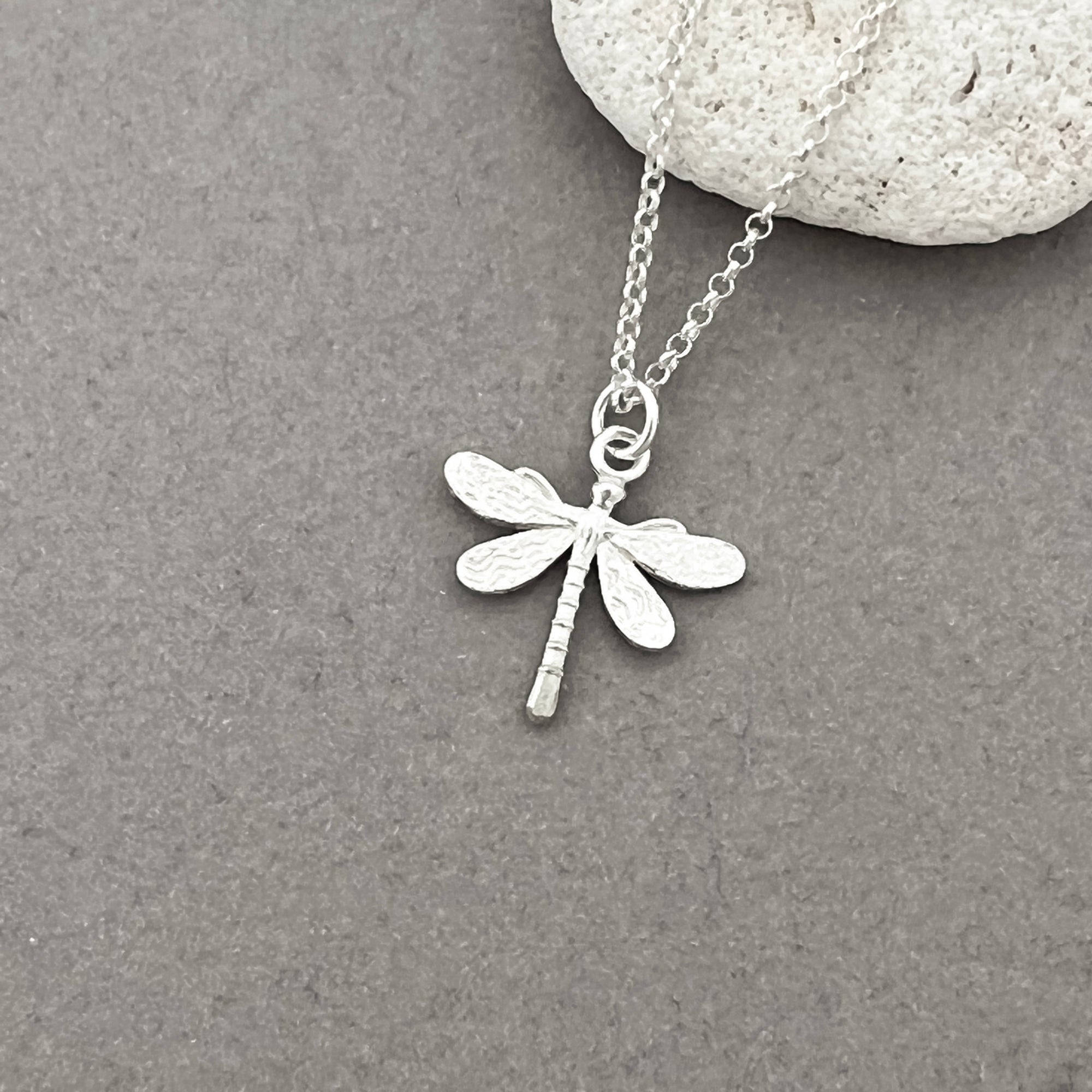 Sterling Silver Dragonfly Necklace