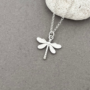 Sterling Silver Dragonfly Necklace