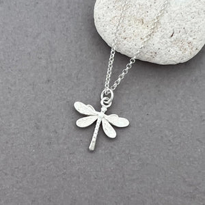 Sterling Silver Dragonfly Necklace