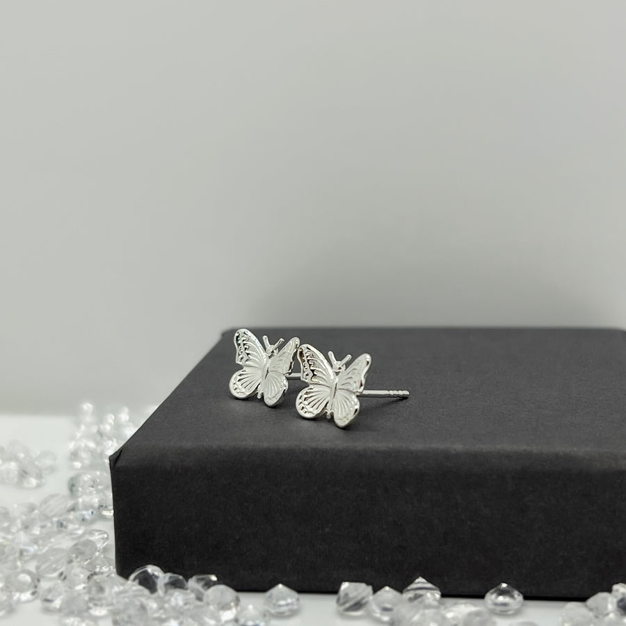 Sterling Silver Butterfly earrings
