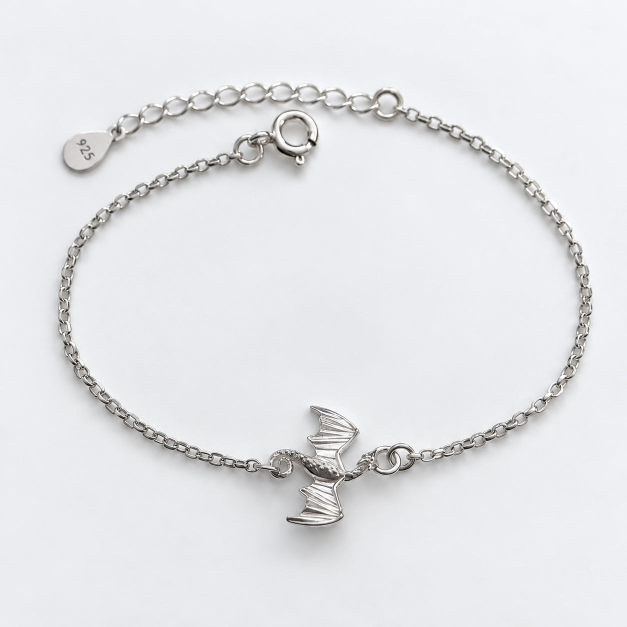 Sterling Silver Dragon Bracelet - JewelleryByZM 