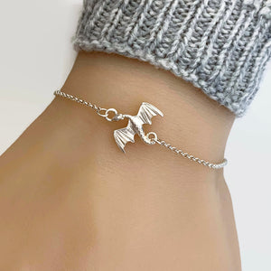 Sterling Silver Dragon Bracelet - JewelleryByZM 