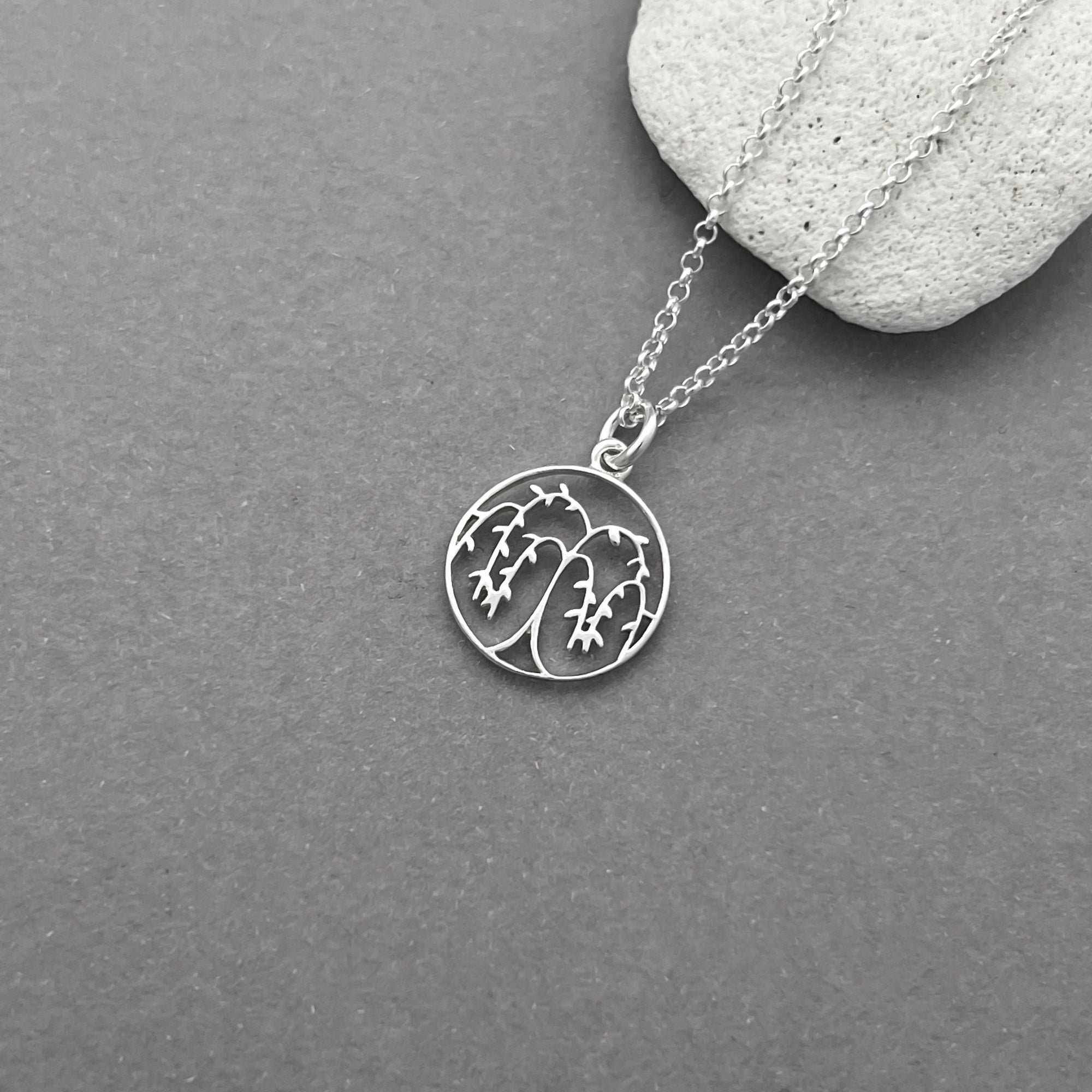 Sterling Silver Willow Tree Necklace