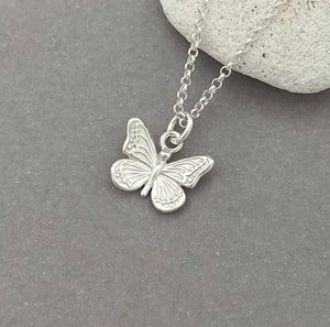 Sterling Silver Butterfly Necklace
